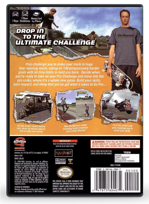 Tony Hawk Pro Skater 4 - Nintendo GameCube (Refurbished)