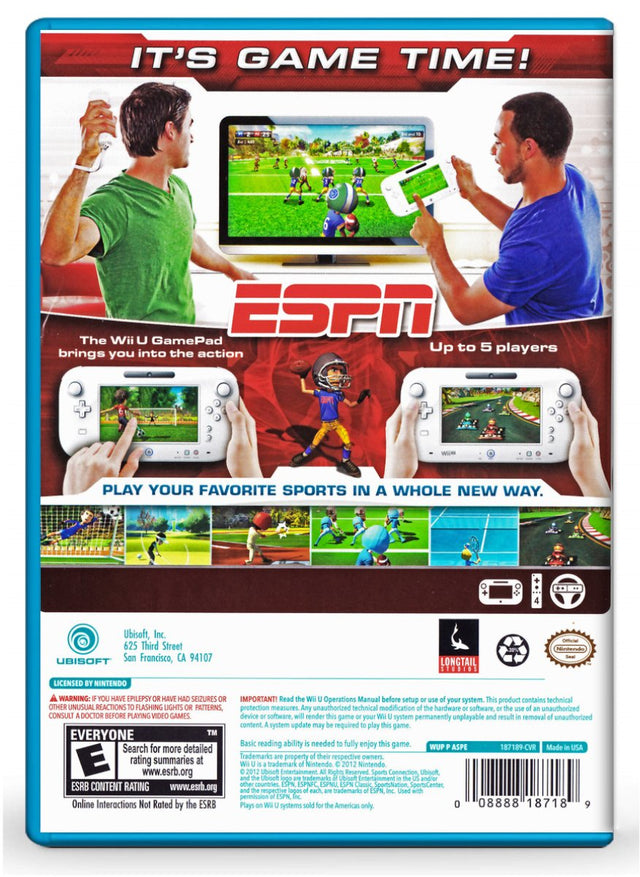 ESPN Sports Connection - Nintendo Wii U (Refurbished)