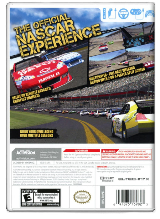 NASCAR Inside Line - Nintendo Wii (Refurbished)