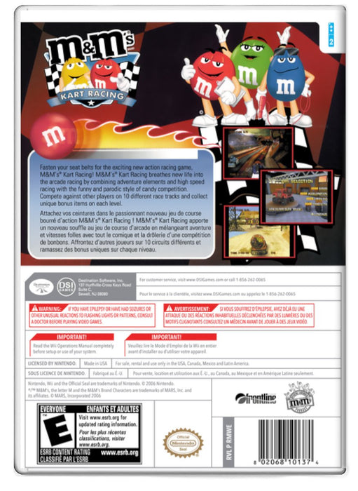 M&M's Kart Racing - Nintendo Wii (Refurbished)