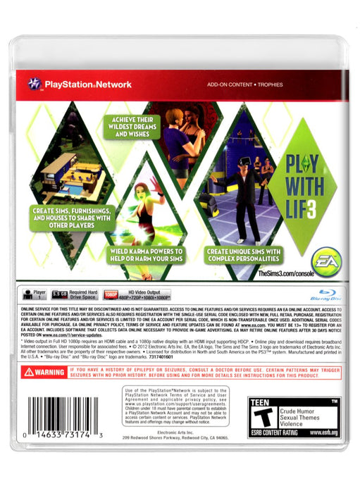 The Sims 3 - PlayStation 3 (Refurbished)