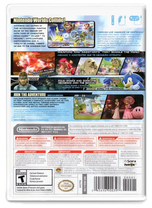 Super Smash Bros Brawl - Nintendo Wii (Refurbished)