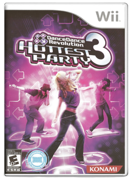 Dance Dance Revolution Hottest Party 3 - Nintendo Wii (Refurbished)