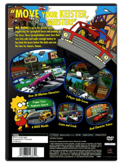 The Simpsons: Road Rage - PlayStation 2 (Refurbished)