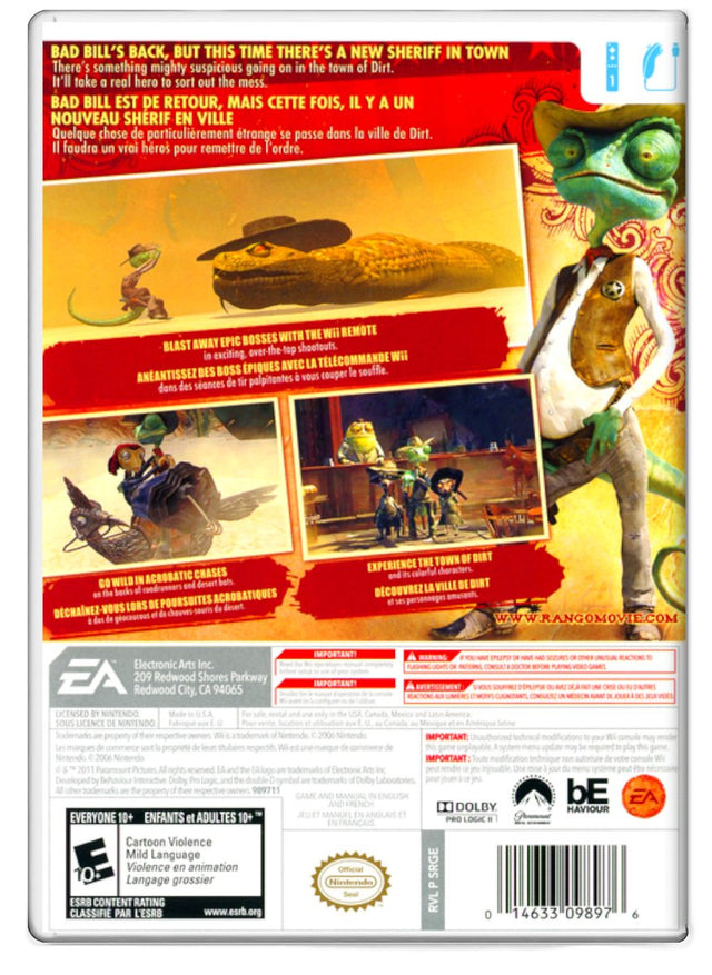 Rango - Nintendo Wii (Refurbished)