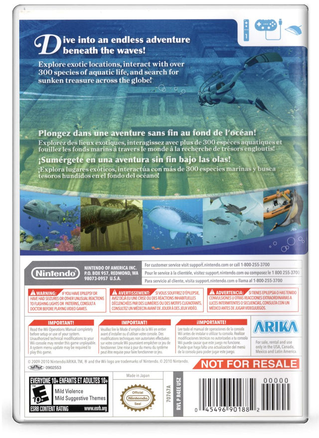 Endless Ocean: Blue World - Nintendo Wii (Refurbished)