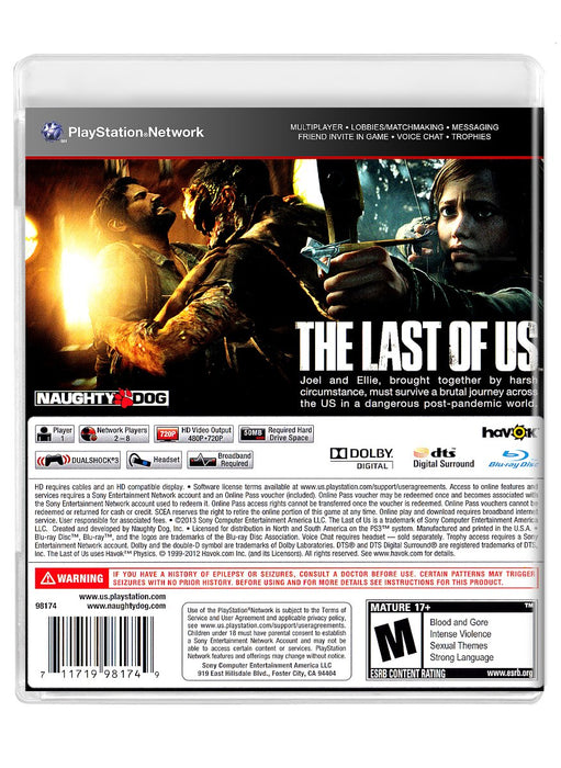 Last of Us - PlayStation 3 (Refurbished)