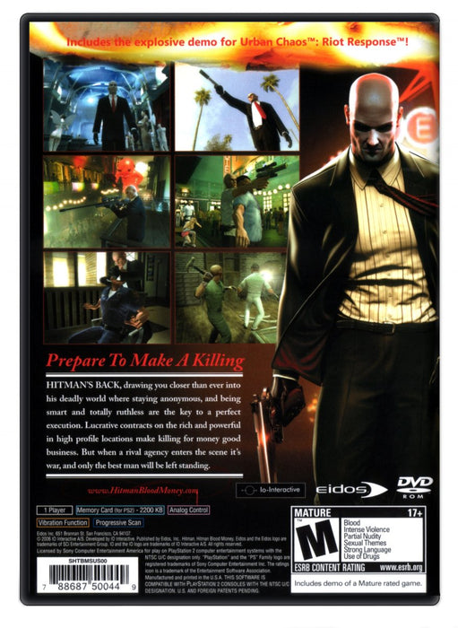 Hitman: Blood Money - PlayStation 2 (Refurbished)