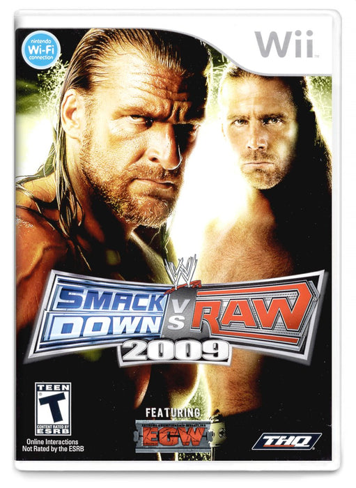 WWE SmackDown vs. Raw 2009 - Nintendo Wii  (Refurbished)