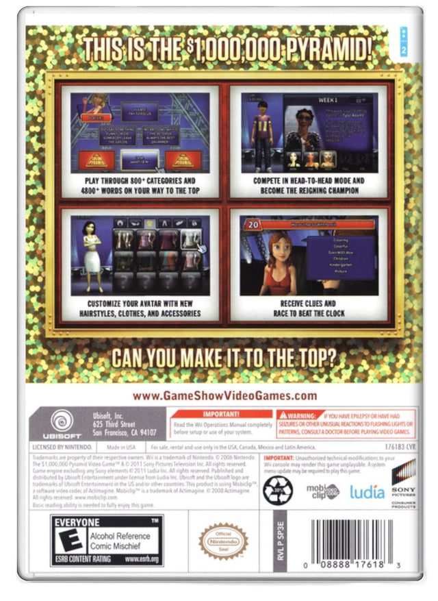 The $1000000 Pyramid - Nintendo Wii (Refurbished)