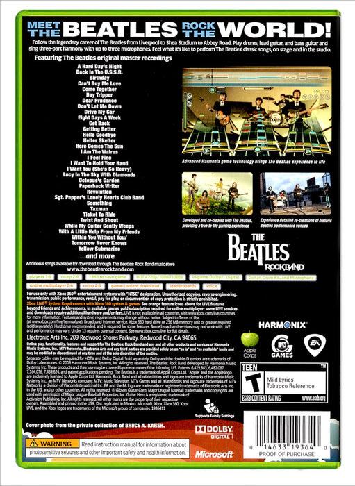 Beatles Rock Band - Xbox 360 (Refurbished)
