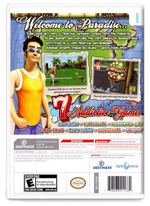Summer Sports: Paradise Island - Nintendo Wii (Refurbished)