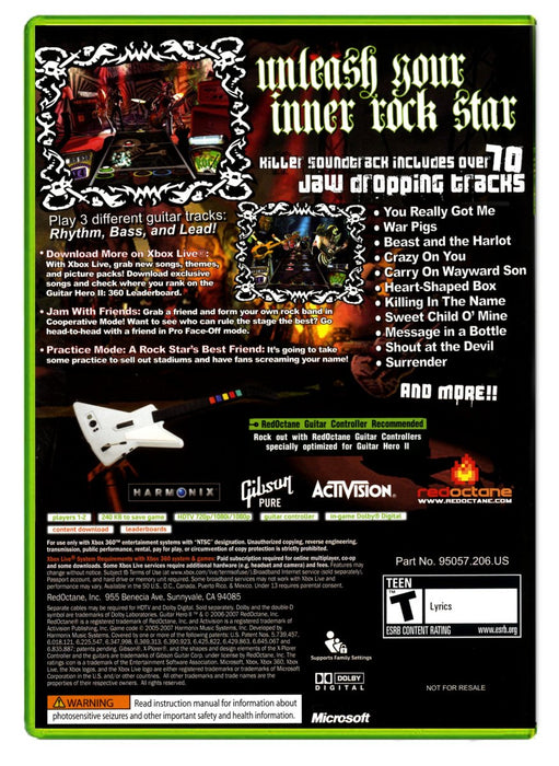 Guitar Hero II - Xbox 360 (Refurbished)