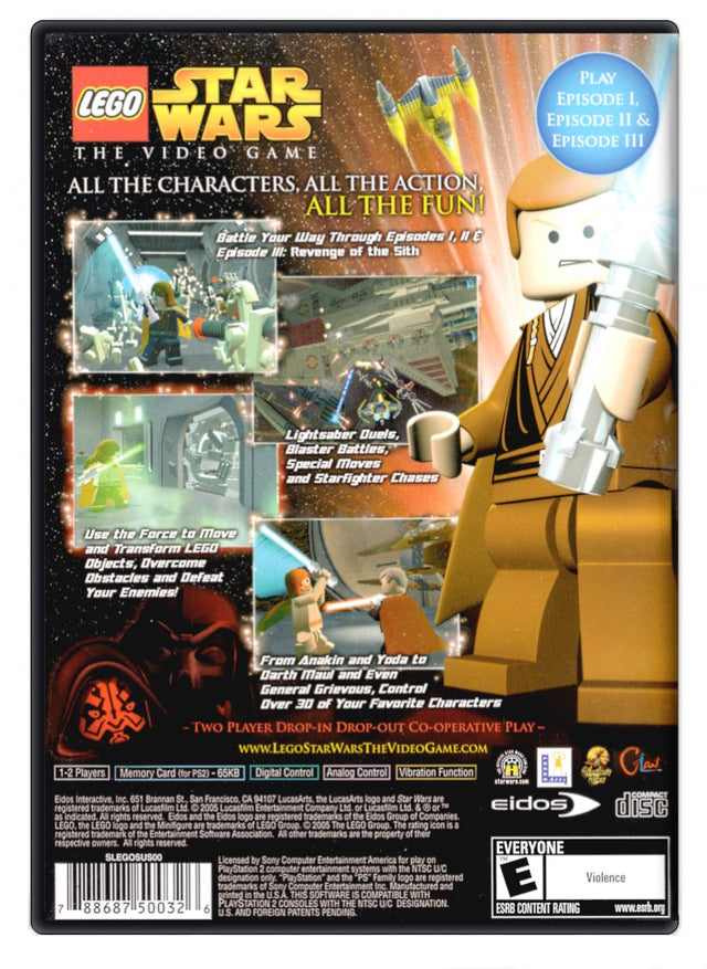 Lego Star Wars The Video Game - PlayStation 2 (Refurbished)