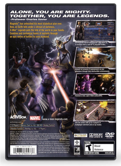 X-Men Legends - PlayStation 2 (Refurbished)