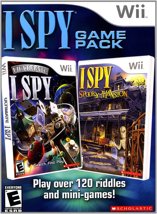 Ultimate I Spy Spooky Mansion Game Pack - Nintendo Wii (Refurbished)