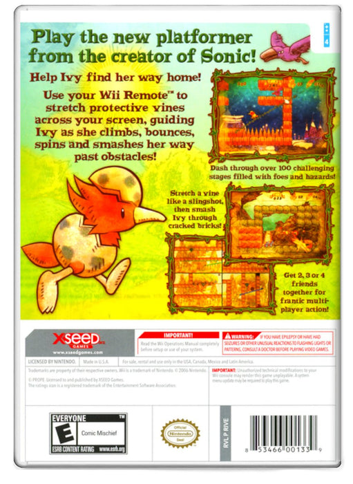 Ivy the Kiwi - Nintendo Wii (Refurbished)