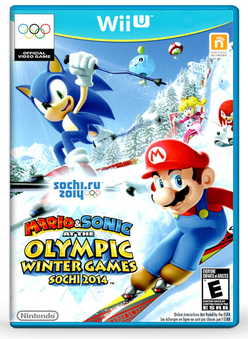 Mario and Sonic at the Sochi 2014 Olympic Winter Games - Nintendo Wii U (Refurbished)