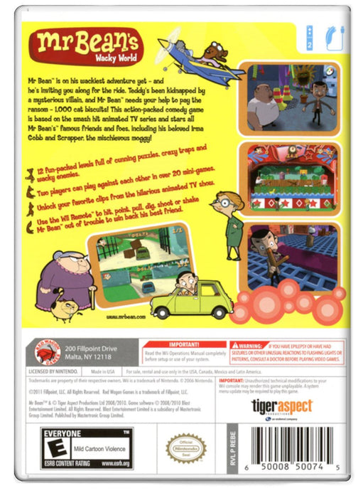 Mr. Beans Wacky World - Nintendo Wii (Refurbished)