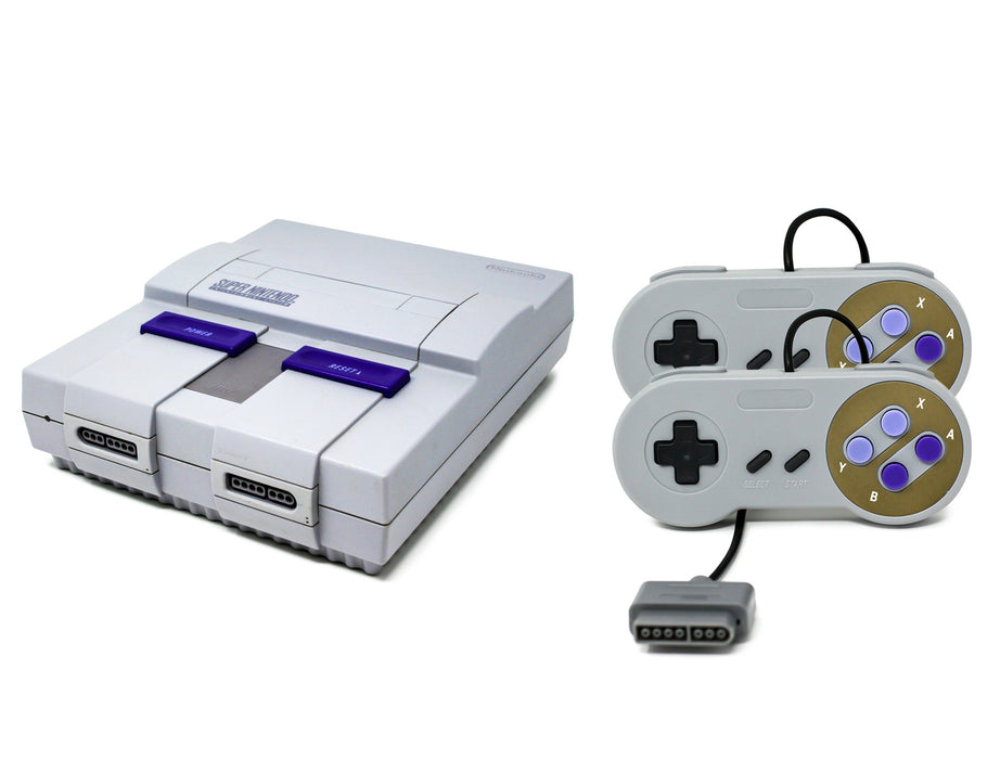 Super Nintendo SNES Console - 2 Player Pack (Refurbished)