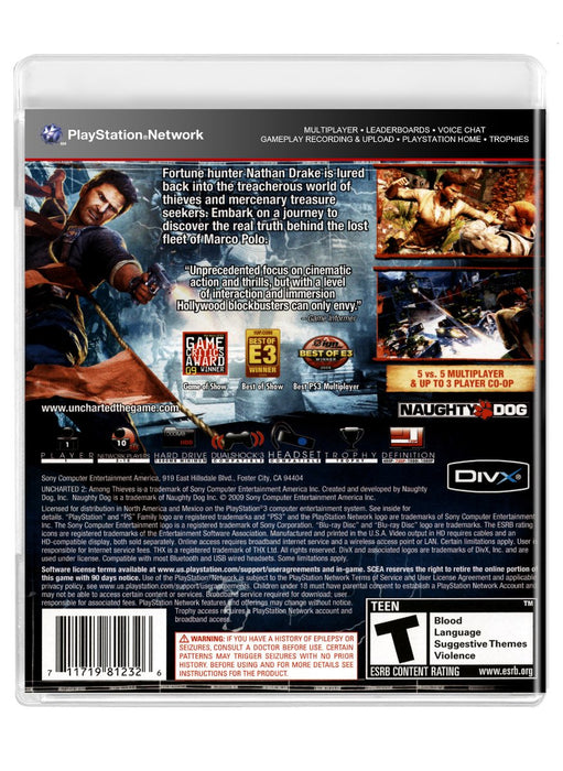 Uncharted 2 Among Thieves - PlayStation 3 (Refurbished)