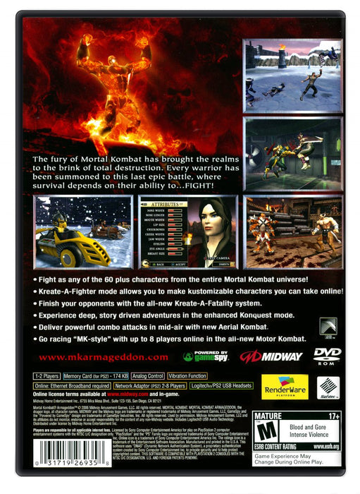 Mortal Kombat Armageddon - PlayStation 2 (Refurbished)