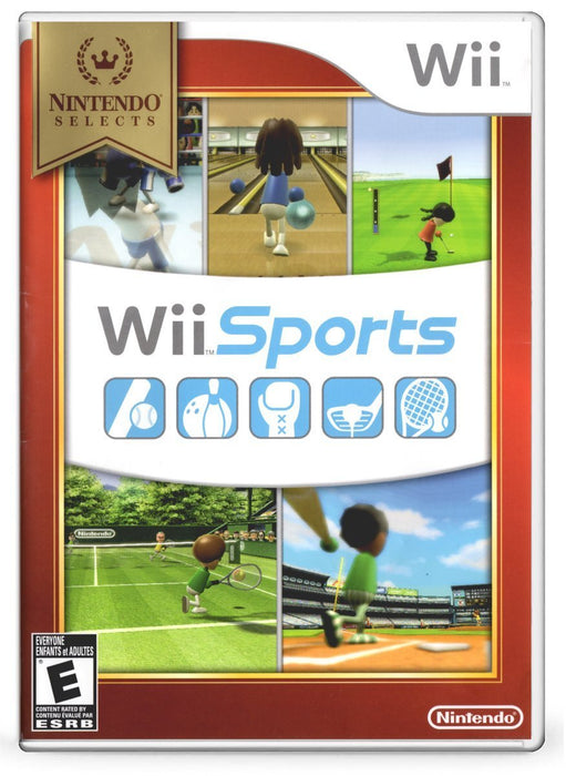 Nintendo Wii Console White - Wii Sports (Refurbished - Very Good)