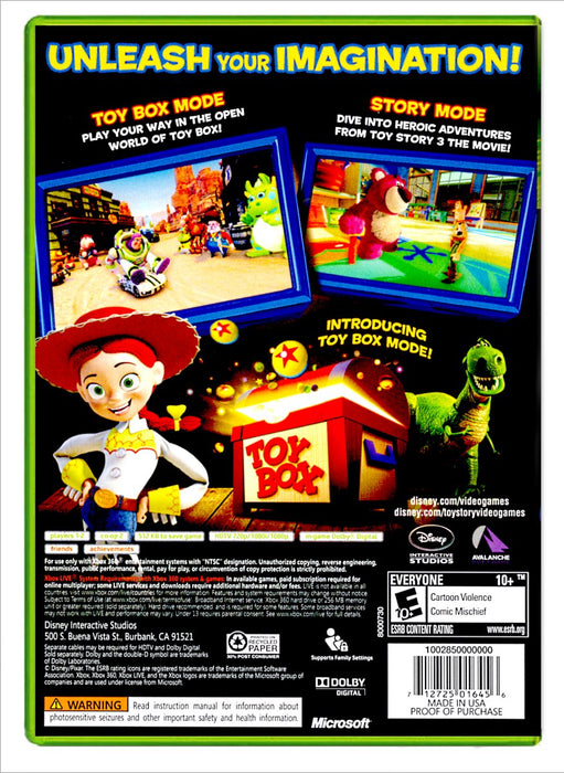 Toy Story 3 Video Game - Xbox 360 (Refurbished)