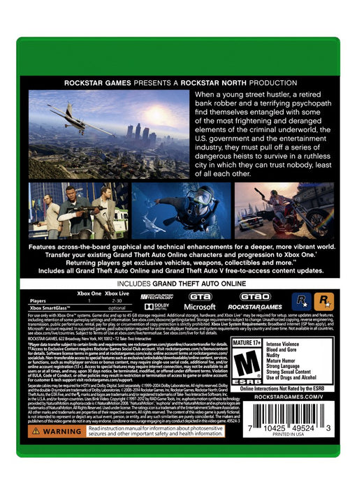 Grand Theft Auto V - Xbox One (Refurbished)