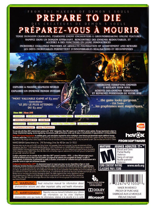 Dark Souls - Xbox 360 (Refurbished)