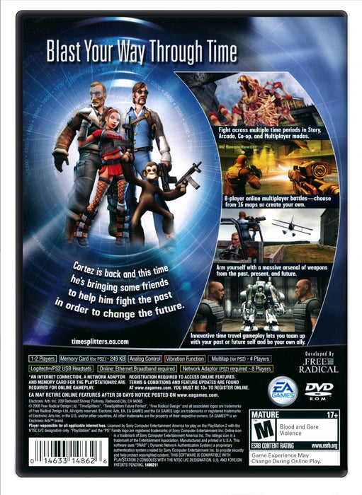 TimeSplitters: Future Perfect - PlayStation 2 (Refurbished)