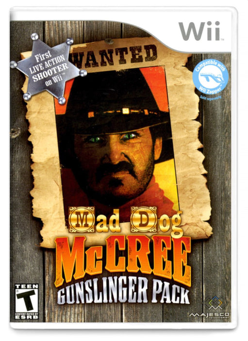 Mad Dog McCree Gunslinger Pack - Nintendo Wii (Refurbished)