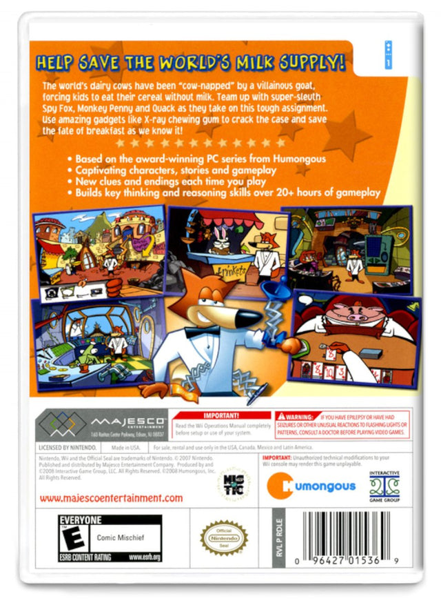 Spy Fox in Dry Cereal - Nintendo Wii (Refurbished)