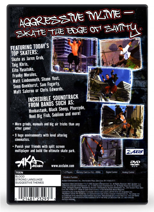 Aggressive Inline Skating - PlayStation 2 (Refurbished)