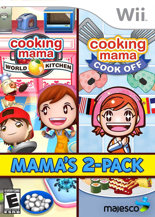 Cooking Mama 2 Pack - Nintendo Wii (Refurbished)
