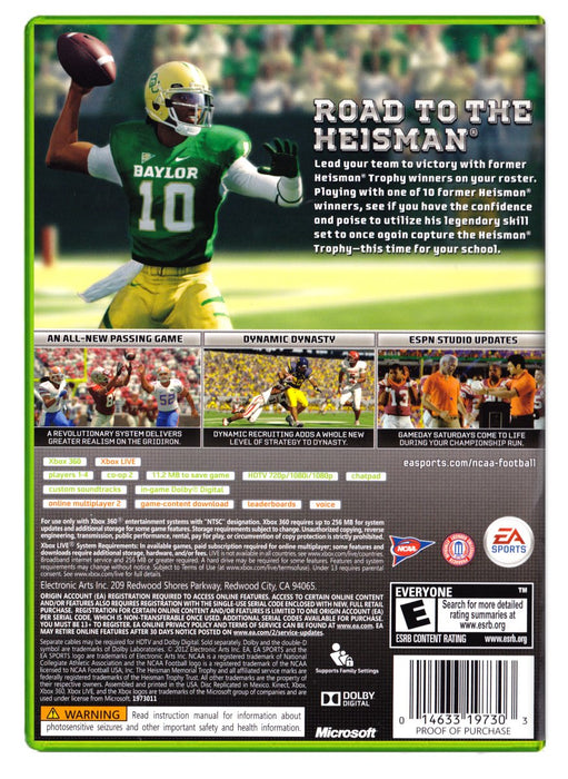 NCAA Football 13 -  Xbox 360 (Refurbished)