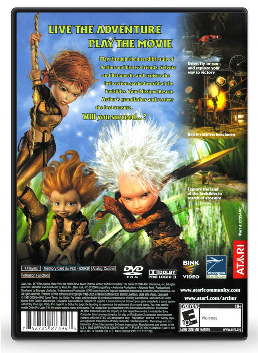 Arthur and the Invisibles - PlayStation 2 (Refurbished)