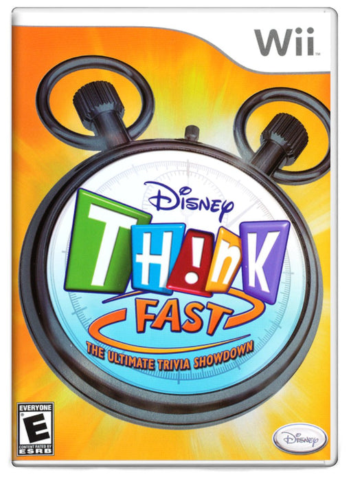 Disney Think Fast - Nintendo Wii (Refurbished)