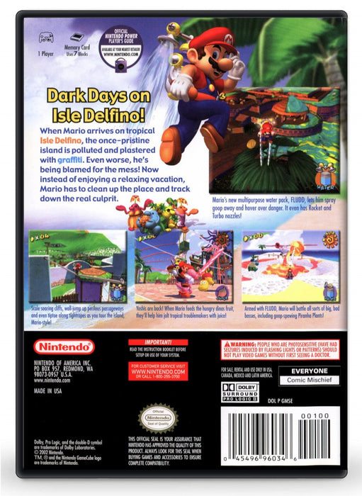 Super Mario Sunshine - Nintendo GameCube (Refurbished)