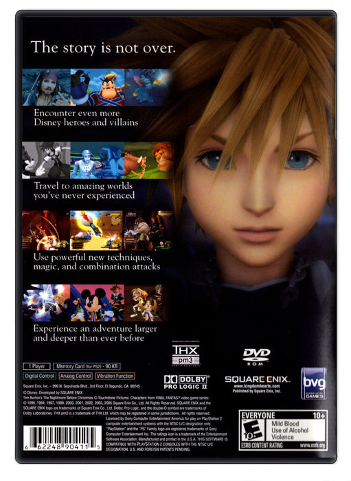 Kingdom Hearts II - PlayStation 2 (Refurbished)