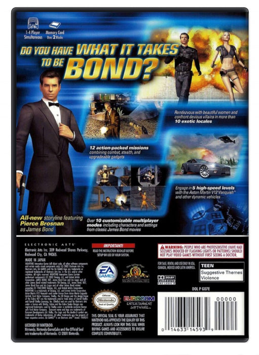 James Bond 007 Nightfire - Nintendo GameCube (Refurbished)