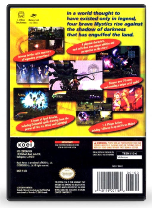 Mystic Heroes - Nintendo GameCube (Refurbished)