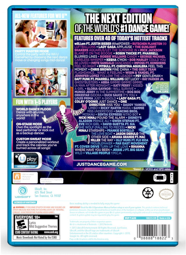 Just Dance 2014 - Nintendo Wii U (Refurbished)