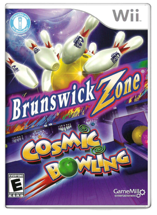Brunswick Zone Cosmic Bowling - Nintendo Wii (Refurbished)