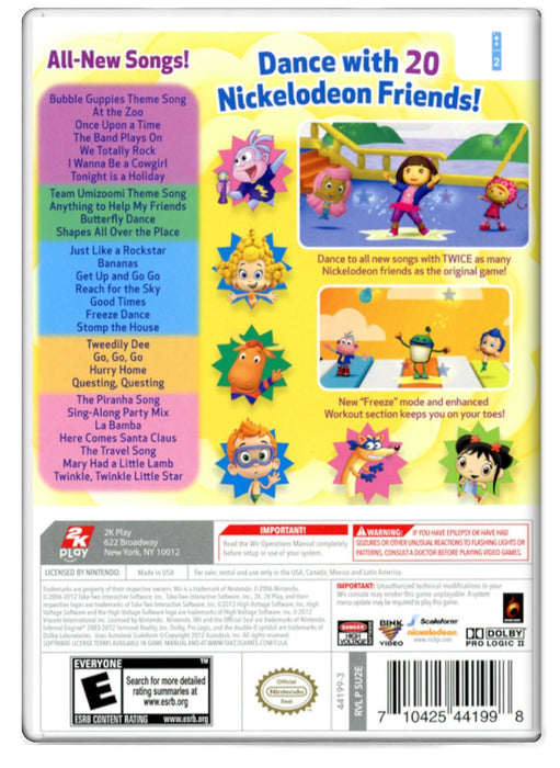 Nickelodeon Dance 2 - Nintendo Wii (Refurbished)