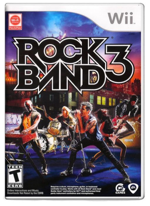 Rock Band 3 - Nintendo Wii (Refurbished)