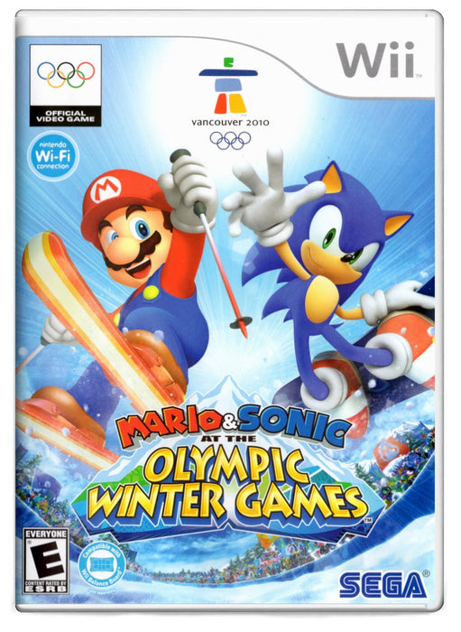 Mario And Sonic At The Olympic Winter Games - Nintendo Wii (Refurbished)