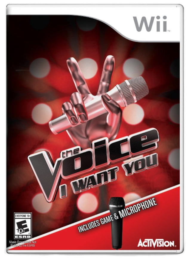 The Voice I want You - Nintendo Wii (Refurbished)