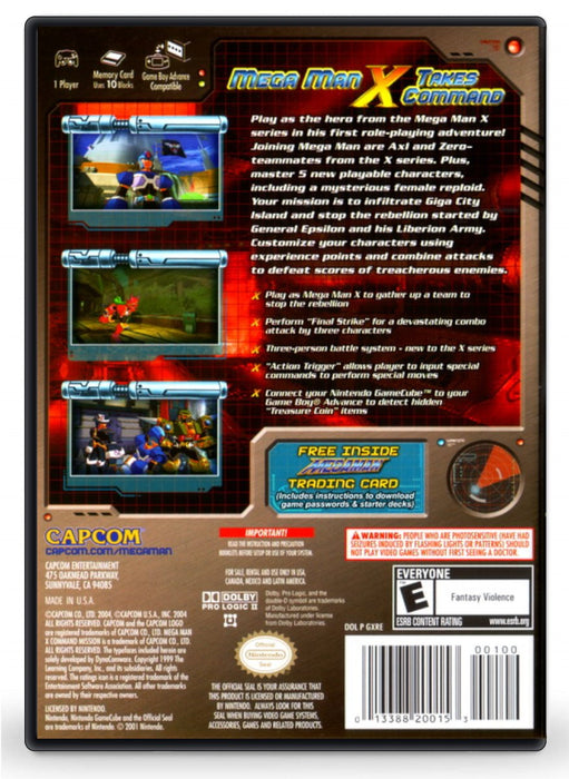 Mega Man X Command Mission - Nintendo GameCube (Refurbished)