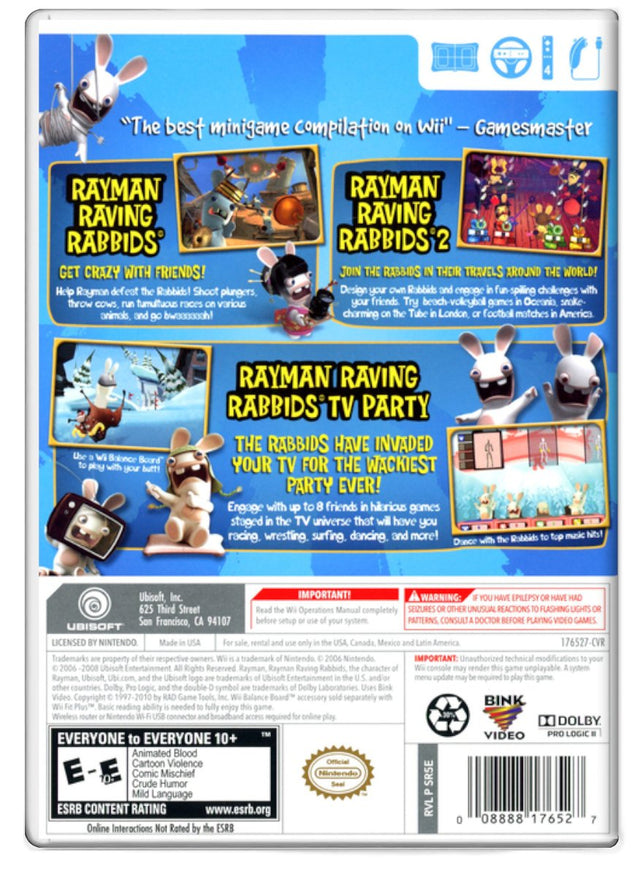 Raving Rabbids: Party Collection - Nintendo Wii (Refurbished)